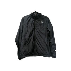 TNF Womens Hydrenalite Wind Breaker Full Zip Jacket Size M Black Running Outdoor